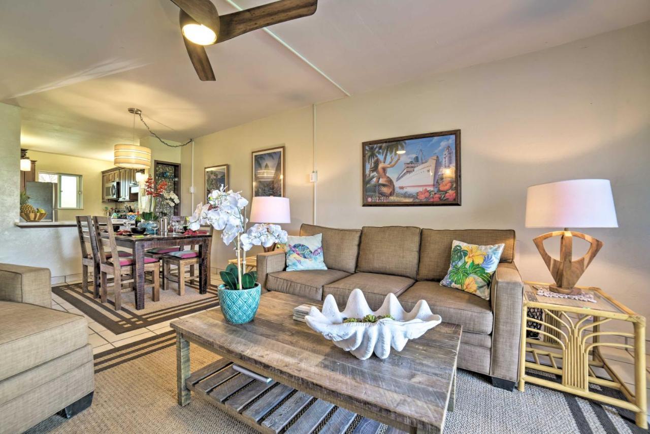 Ocean-View Kihei Condo With Lanai Steps To Beach! Zewnętrze zdjęcie