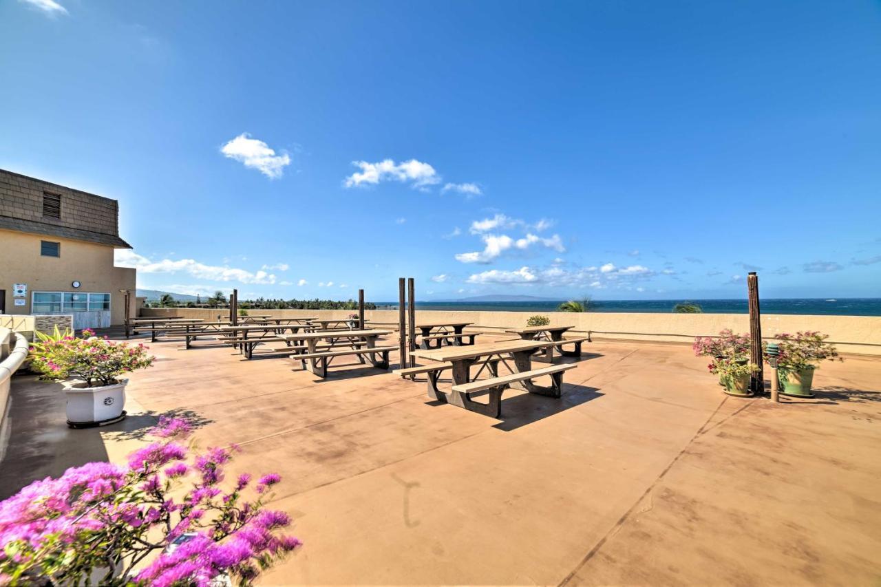 Ocean-View Kihei Condo With Lanai Steps To Beach! Zewnętrze zdjęcie