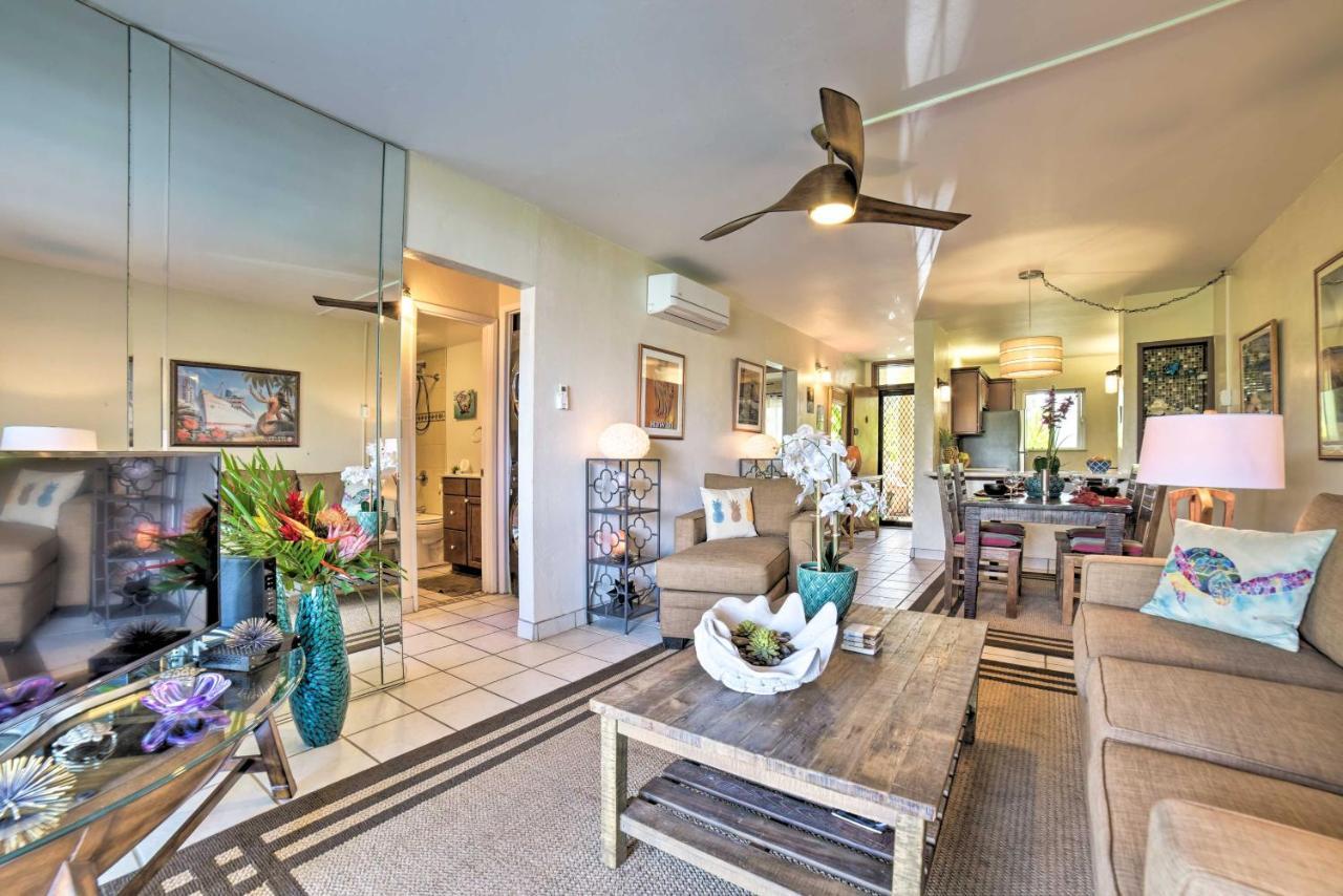 Ocean-View Kihei Condo With Lanai Steps To Beach! Zewnętrze zdjęcie