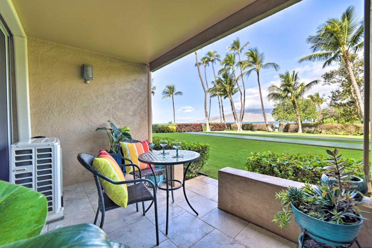 Ocean-View Kihei Condo With Lanai Steps To Beach! Zewnętrze zdjęcie