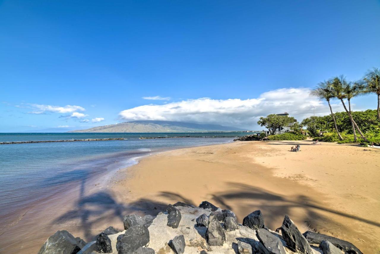 Ocean-View Kihei Condo With Lanai Steps To Beach! Zewnętrze zdjęcie